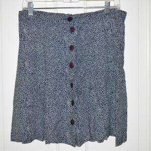 Vintage Fit and Flare Skirt